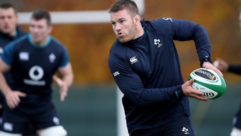 Sean O’Brien has accumulated a high number of minutes in his latest comeback trail. Photograph: Dan Sheridan/Inpho