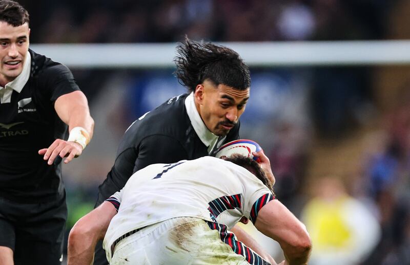 New Zealand's Rieko Ioane is on his way to Leinster. Photograph: James Crombie/Inpho