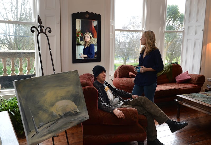 Charlie Whisker and Julia Kelly. Photograph: Cyril Byrne