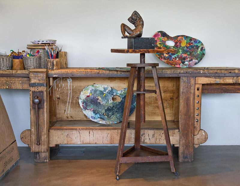 Picasso’s  studio at Mas de Notre Dame de Vie, Mougins, Côte d’Azur, France