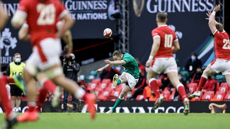 Johnny Sexton has revealed he recently contracted Covid-19. Photograph: Tommy Dickson/Inpho