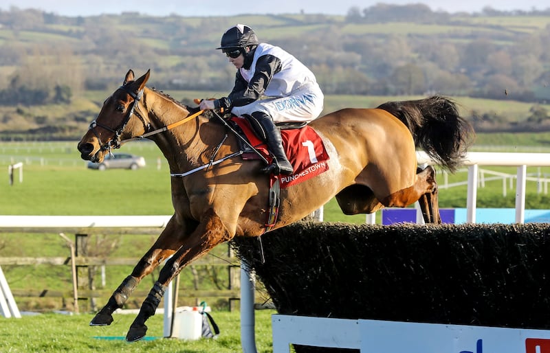 Bob Ollinger has frustrated punters in his first two outings this season but the former brilliant novice goes again in the Grade Three Limestone Lad Hurdle at Naas on Sunday. Photograph: Lorraine O'Sullivan/Inpho