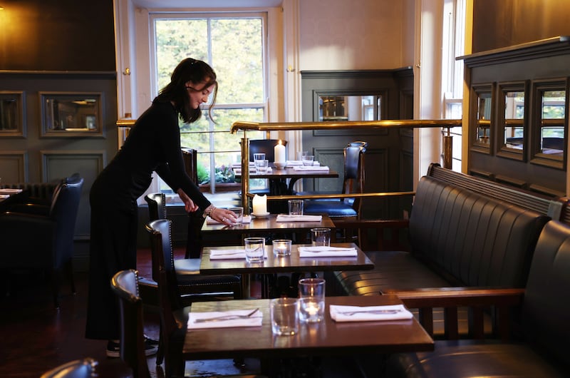 Forêt, located above O’Brien's Bar on Leeson Street, Dublin. The menu is a celebration of French cooking. Photograph: Bryan O’Brien
