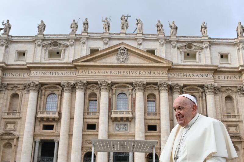 In the US, Pope Francis faces a church that is divided along culture war lines and which has increasingly attracted conservative young men as recruits to the priesthood. Photograph: Alberto Pizzoli/AFP/Getty Images