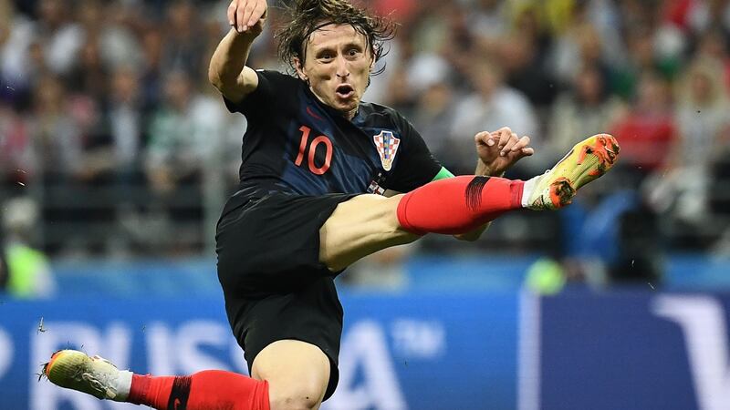 Croatia midfielder Luka Modric has inspired his side to the final. Photograph:  Getty Images