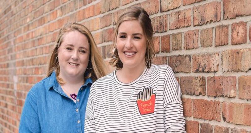 Emer McLysaght and Sarah Breen, authors of Oh My God What a Complete Ashling.