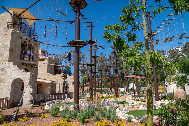 The City of Dreams Mediterranean adventure park in Cyprus. Photograph: City of Dreams Mediterranean/PA