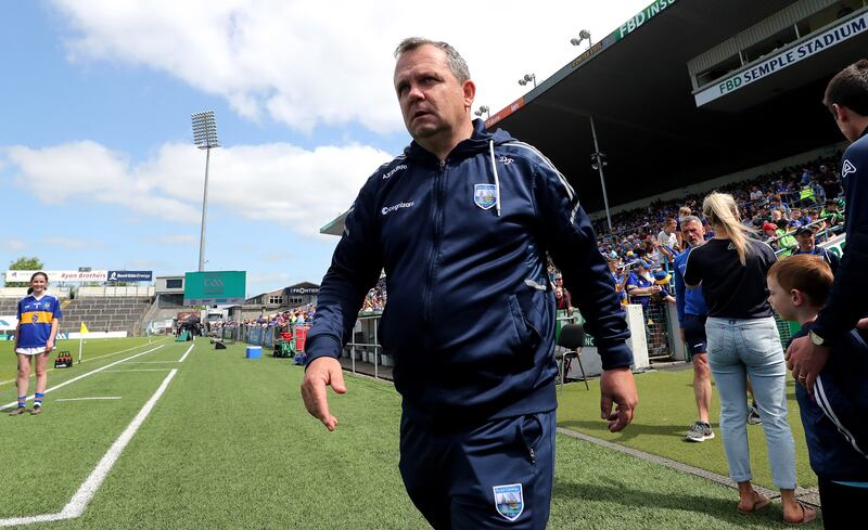 Davy Fitzgerald: has maintained all through the league that he should be judged on the Cork championship match. Judgement day is imminent. Photograph: Bryan Keane/Inpho