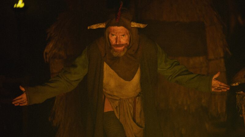 Willem Dafoe stars as Heimir the Fool in The Northman.  Photograph: Aidan Monaghan