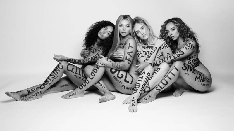 Little Mix’s jiggles might convince a young girl to go easier on herself in the gym or to enjoy her meals a little bit more