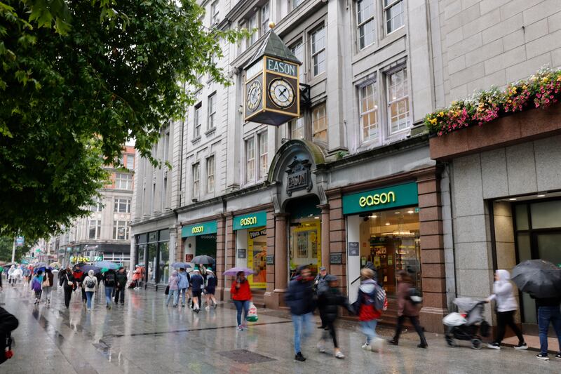 Easons, one of the oldest retailers on the street. Photograph: Alan Betson

