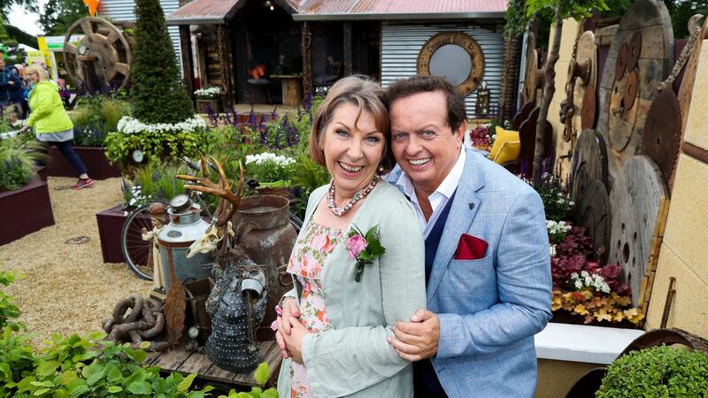 Aine Lawlor and Marty Morrissey at Bloom 2017