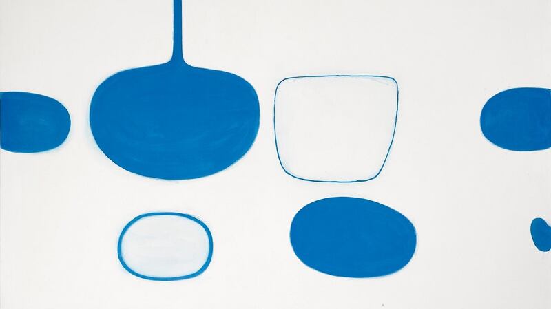 William Scott, Blue Still Life 1969-70: sold May 2017 for €450,000