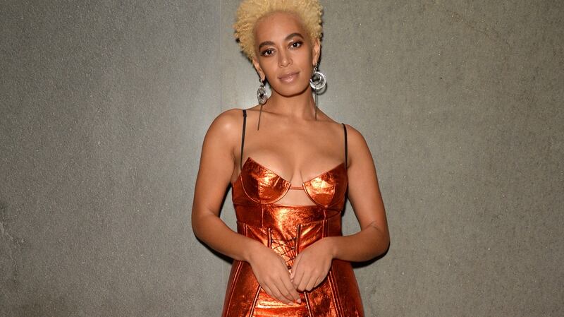 Solange at the 2017 Surface Travel Awards at Hotel Americano  in New York City in October 2017. Photograph: Andrew Toth/Getty Images