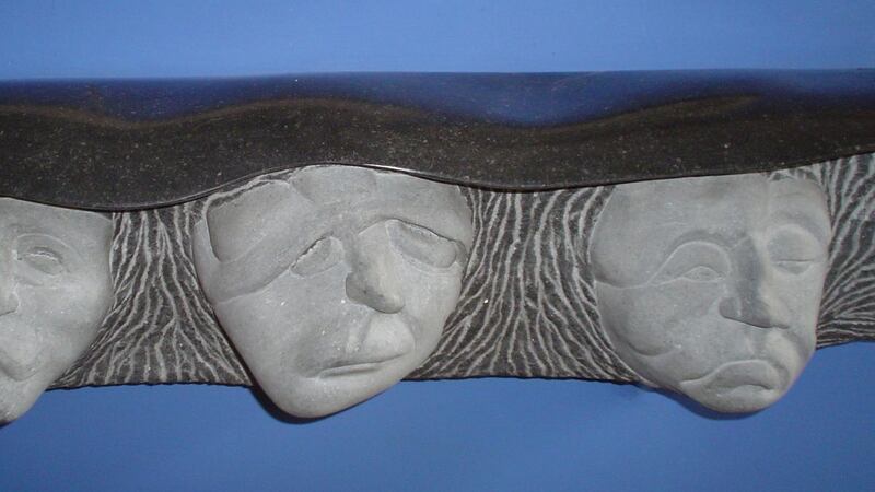 Detail from fireplace by Colin Grehan