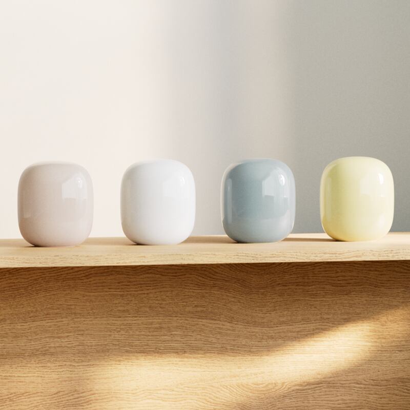 The Google Nest Wifi Pro, a mesh network that essentially blankets your home in wifi, maximising your network’s reach