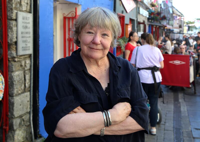 Harriet Leander at Quay Street, Galway. Photograph: Joe O'Shaughnessy 