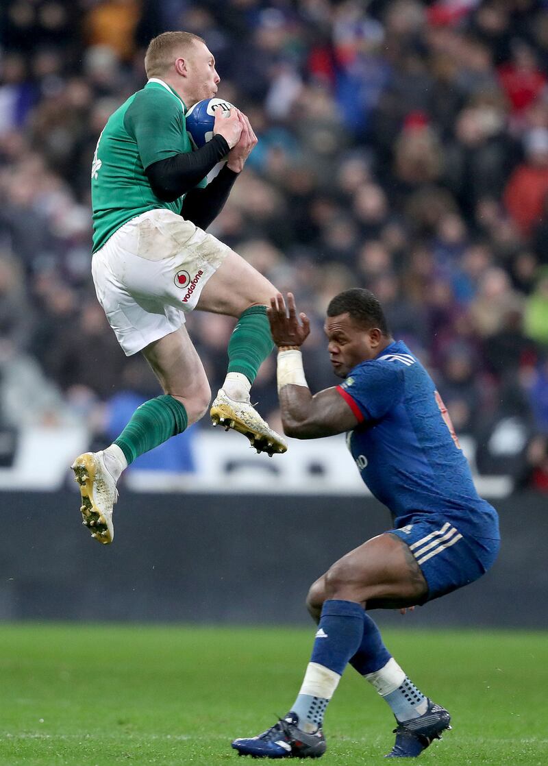 Keith Earls:“We try and look to see if there is weakness in the team and come up with a move for it.” Photograph: Dan Sheridan/Inpho
