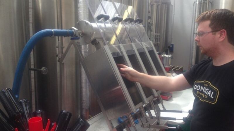 Patrick Gallagher at the Donegal Brewing COmpany