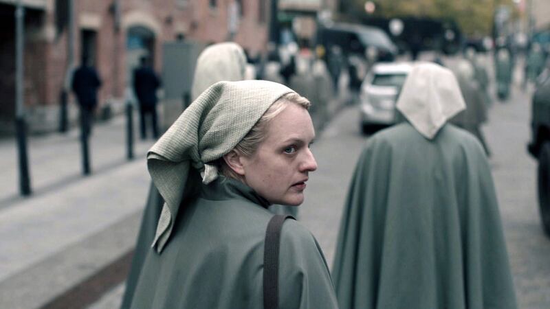 Elizabeth Moss in The Handmaid’s Tale