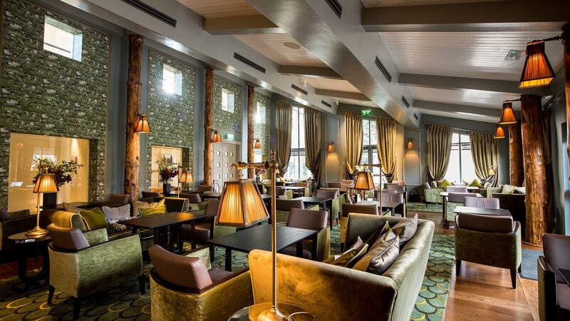 The new Garden Lounge at Monart Spa in Enniscorthy, Co Wexford.