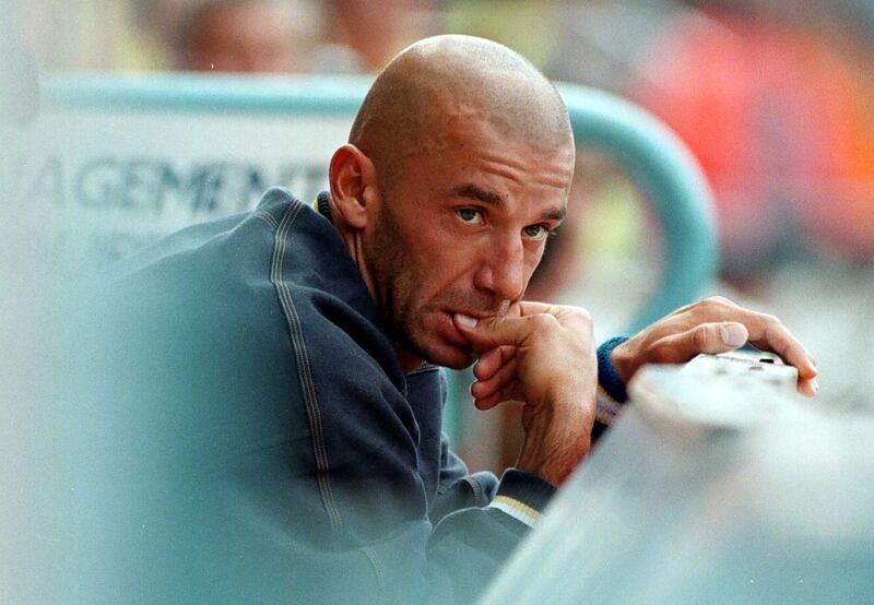 Gianluca Vialli, who has died aged 58 following a lengthy battle with pancreatic cancer. Photograph: Rui Vieira/PA