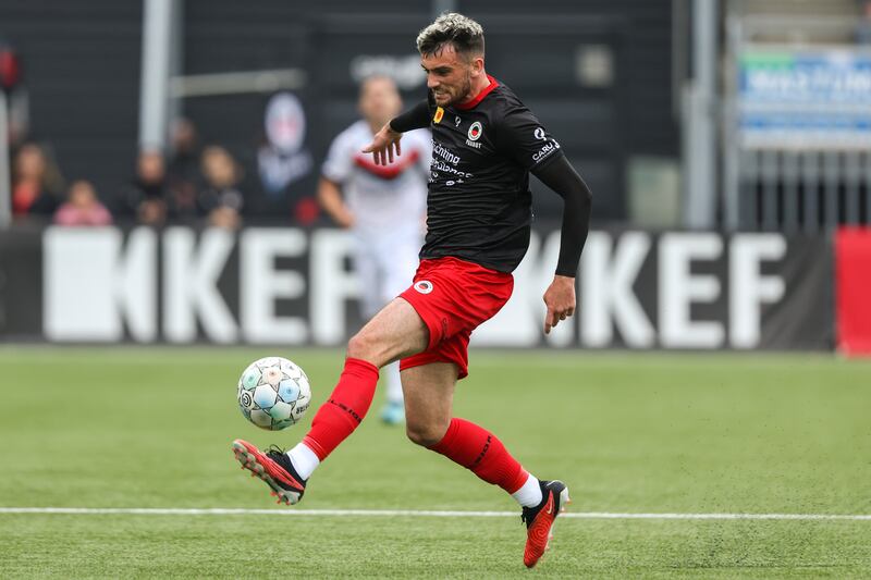 Troy Parrott of SBV Excelsior transferred from Spurs to AZ Alkmaar for €8 million. Photograph: NESimages/Herman Dingler/DeFodi Images via Getty Images