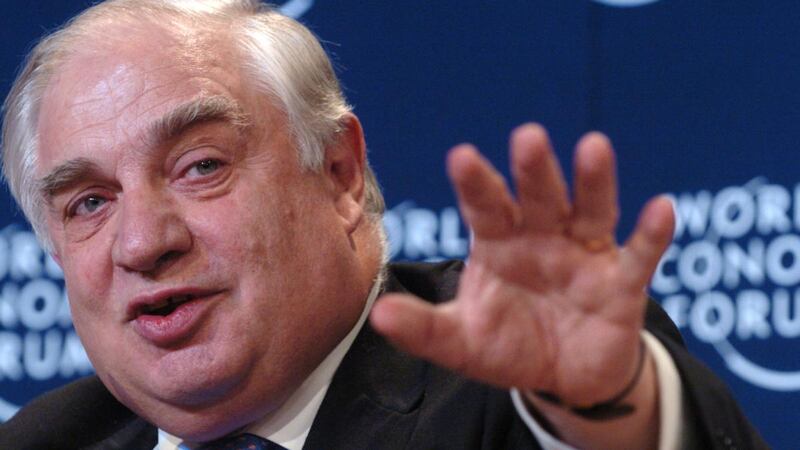 Peter  Sutherland: the last phase of his public life was devoted to making the case for the most vulnerable and voiceless. Photograph: Daniel Acker/Bloomberg