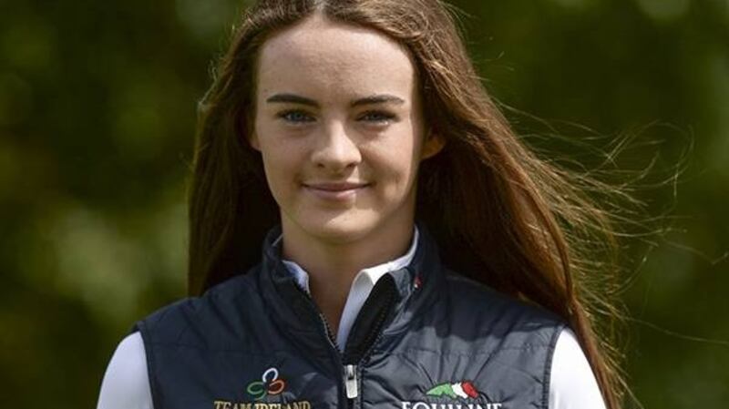 The honours in the top-rated EI115 (Open) class in the Lightsource BP one-day event at Tyrella House in Co Down went to Stephanie Stammschroer. Photograph: Margie McLoone