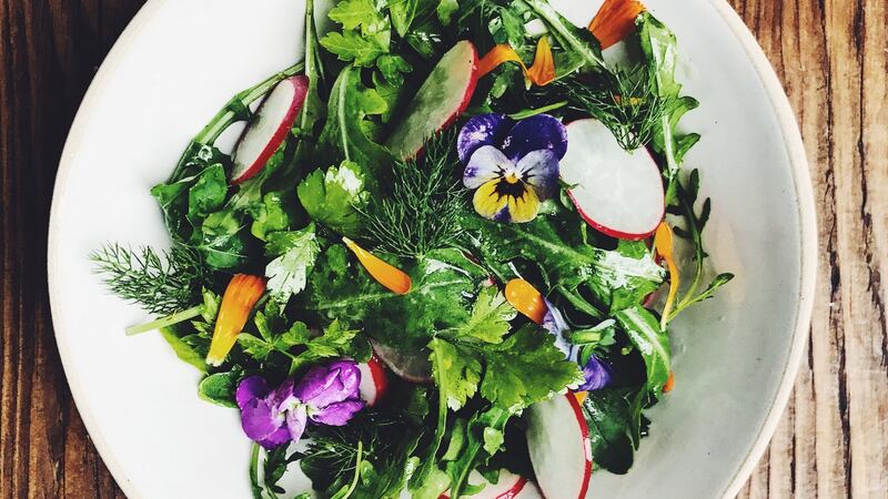 Edible blooms feature on Clodagh McKenna’s Chelsea Flower Show menu