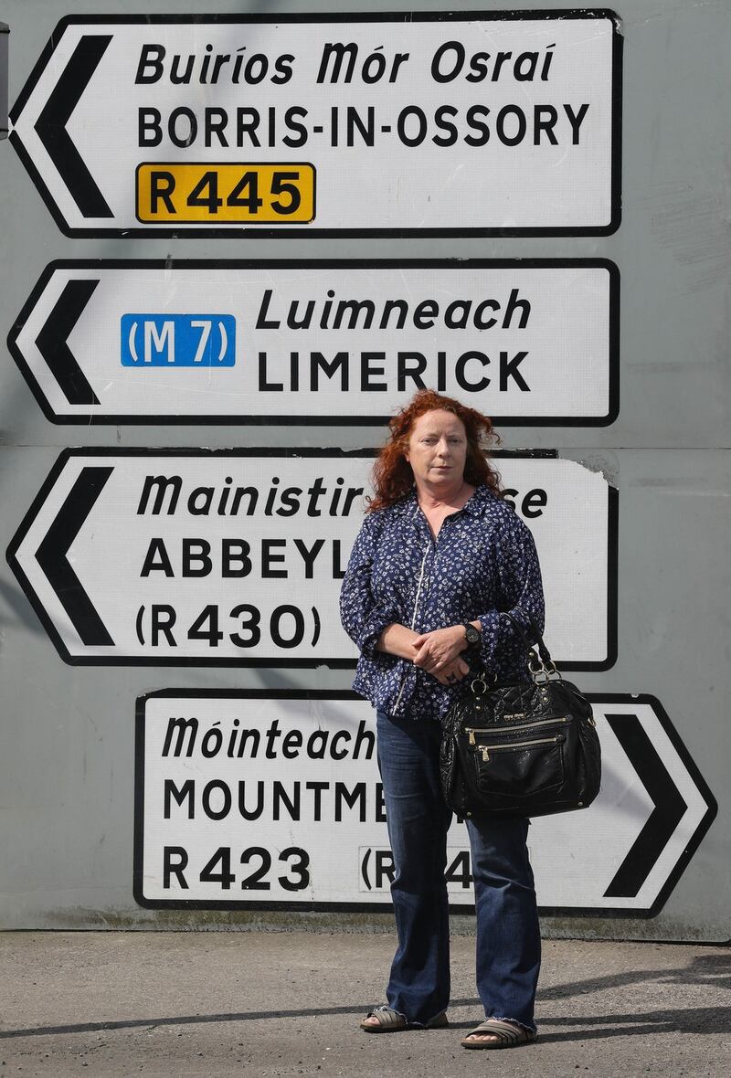 Rosita Boland in Mountrath, Co Laois. Photograph: Lorraine O’Sullivan
