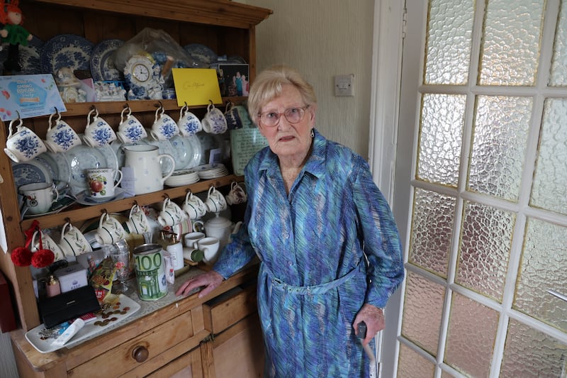 May Fitzgerald (91) says she has also seen a four-fold increase in her electricity bills. Photograph: Nick Bradshaw