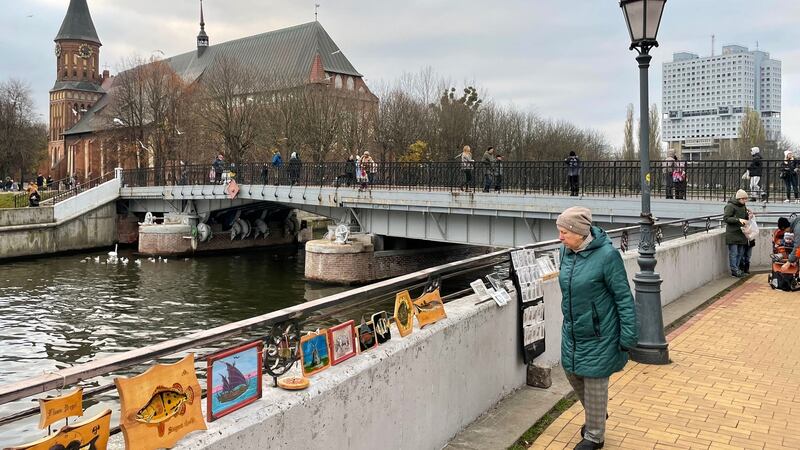 Kaliningrad Cathedral in western Russia, burial place of philosopher Immanuel Kant. Photograph: Daniel McLaughlin