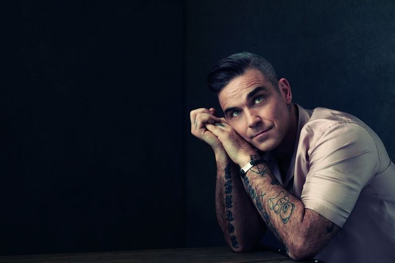 Robbie Williams. Photograph: Hat Trick Productions/Livewire Pictures