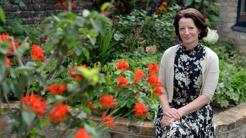Kathleen MacMahon, author of Nothing But Blue Sky,  at her home in Dublin.Photograph: Dara Mac Dónaill