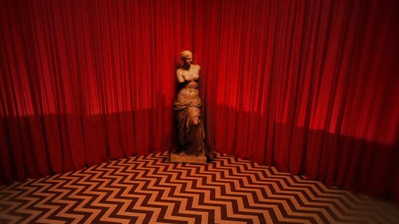 The Red Room in the original series of ‘Twin Peaks’.