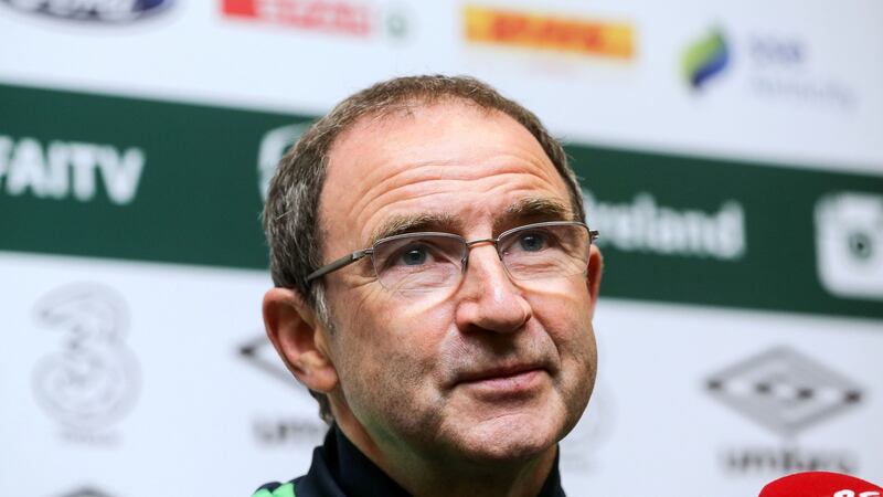 Martin O’Neill: manager said he was “delighted” to sign up for another two years with Ireland. Photograph: Gary Carr/Inpho