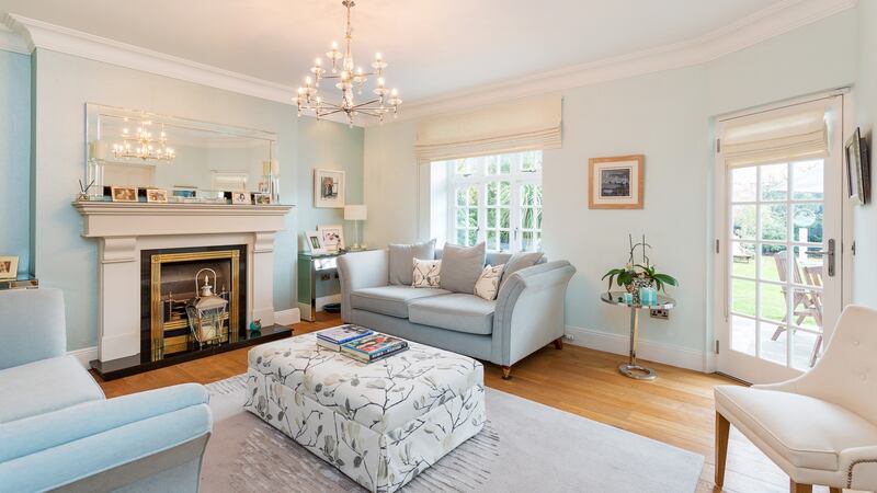 One of the reception rooms.