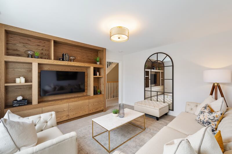 First-floor livingroom in the Catherine.