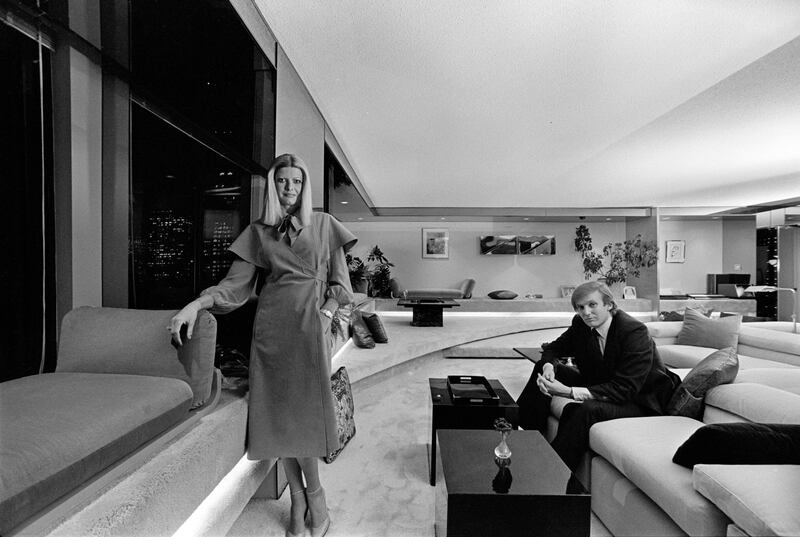 Donald and Ivana Trump at their apartment in Manhattan in March 1979. Photograph: Fred R Conrad/The New York Times