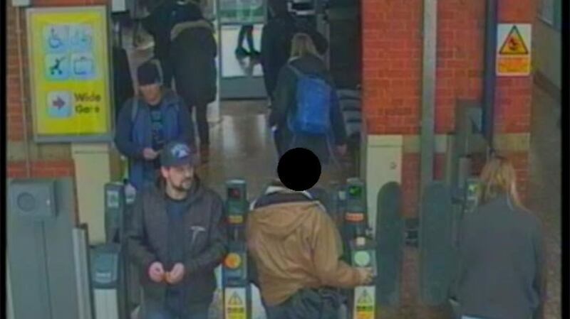 Alexander Petrov and Ruslan Boshirov at Salisbury Station on March 4th, 2018.