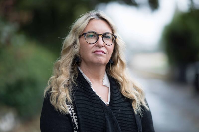 Tracy Corbett-Lynch at home in Limerick. Photograph by Eamon Ward