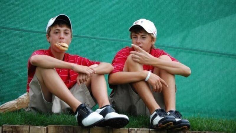 Spieth and Thomas, promising juniors at the time and who have since grown into Major champions.