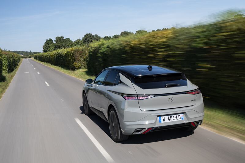 The DS 4 is capable of some impressive figures – over a 150km test route.