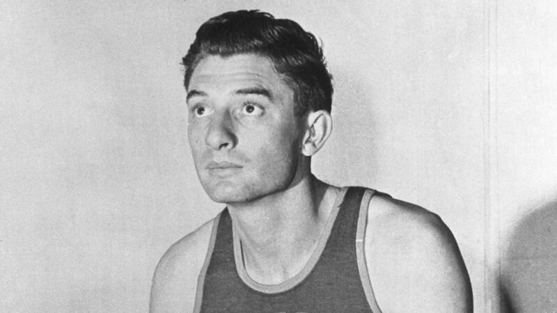 Jumpin’ Joe Fulks was  the first pro-player in modern basketball to reach 1,000 in a season.  Fulks has gone down in the records as the Babe Ruth of basketball.
