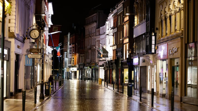 Patrick Freyne was taking time to talk to people around the city centre. Photograph: Nick Bradshaw