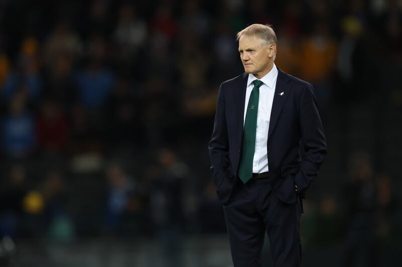 Joe Schmidt, head coach of Australia. Photograph: Timothy Rogers/Getty