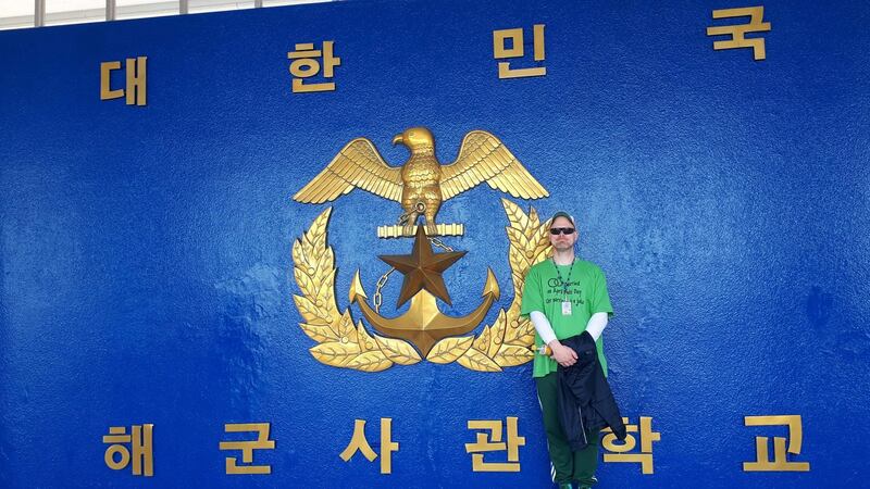 Patrick Conway from Co Derry lives in  south Korea