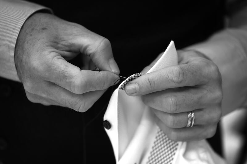 Leonard Fagan at work in the business started by his father, Jas Fagan. Photograph: Bryan O’Brien