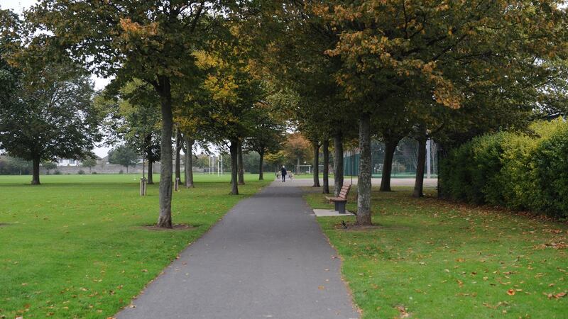 Willie Pearce Park, Crumlin. Photograph: Aidan Crawley
